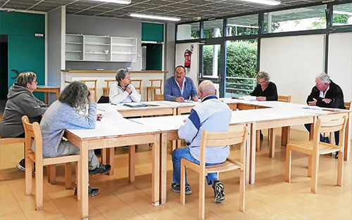 Salle municipale - Vue intérieure